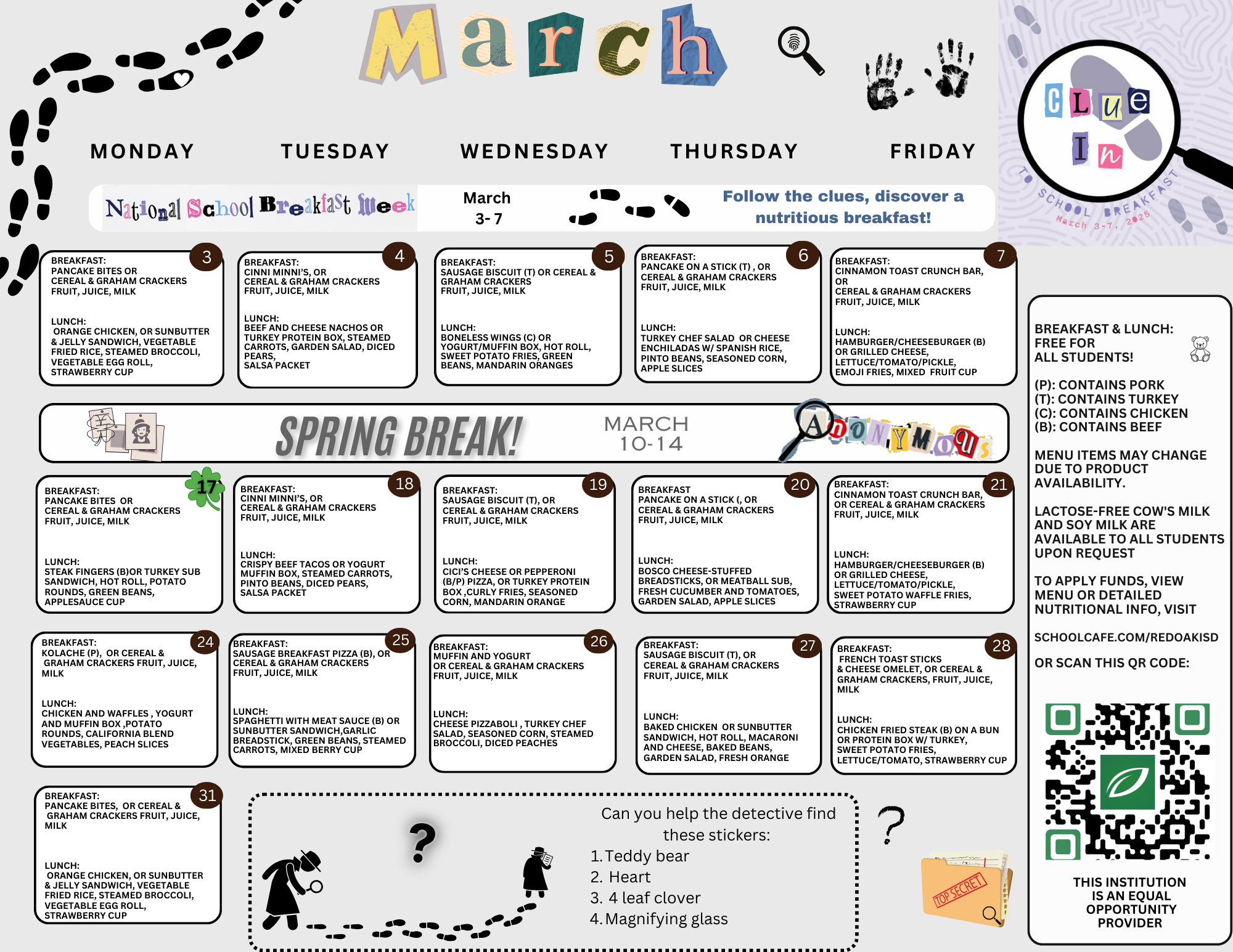 jan menu
